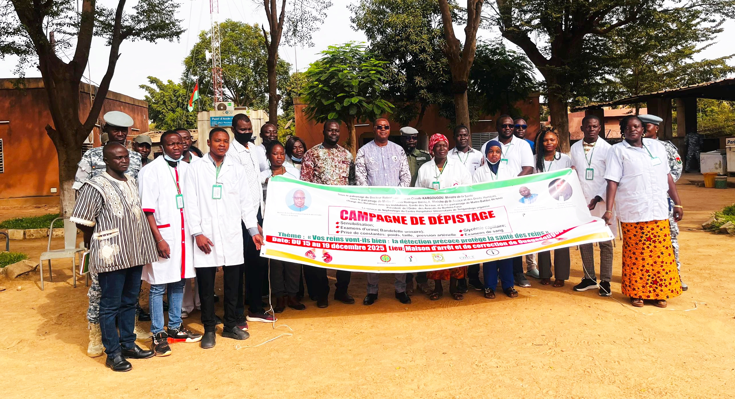 Santé des reins : les détenus de la MACO bénéficient d&rsquo;une campagne de dépistage