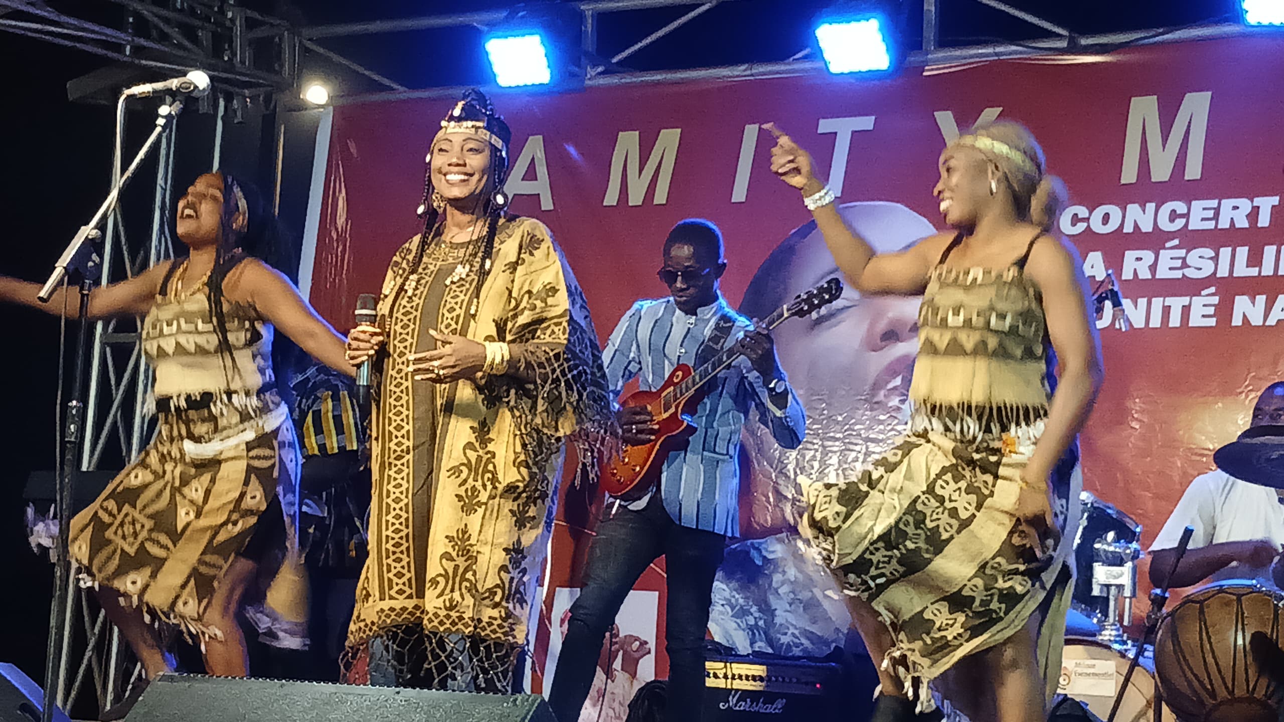 Concert pour la paix, la résilience et l’unité nationale : Amity Méria perpétue la tradition