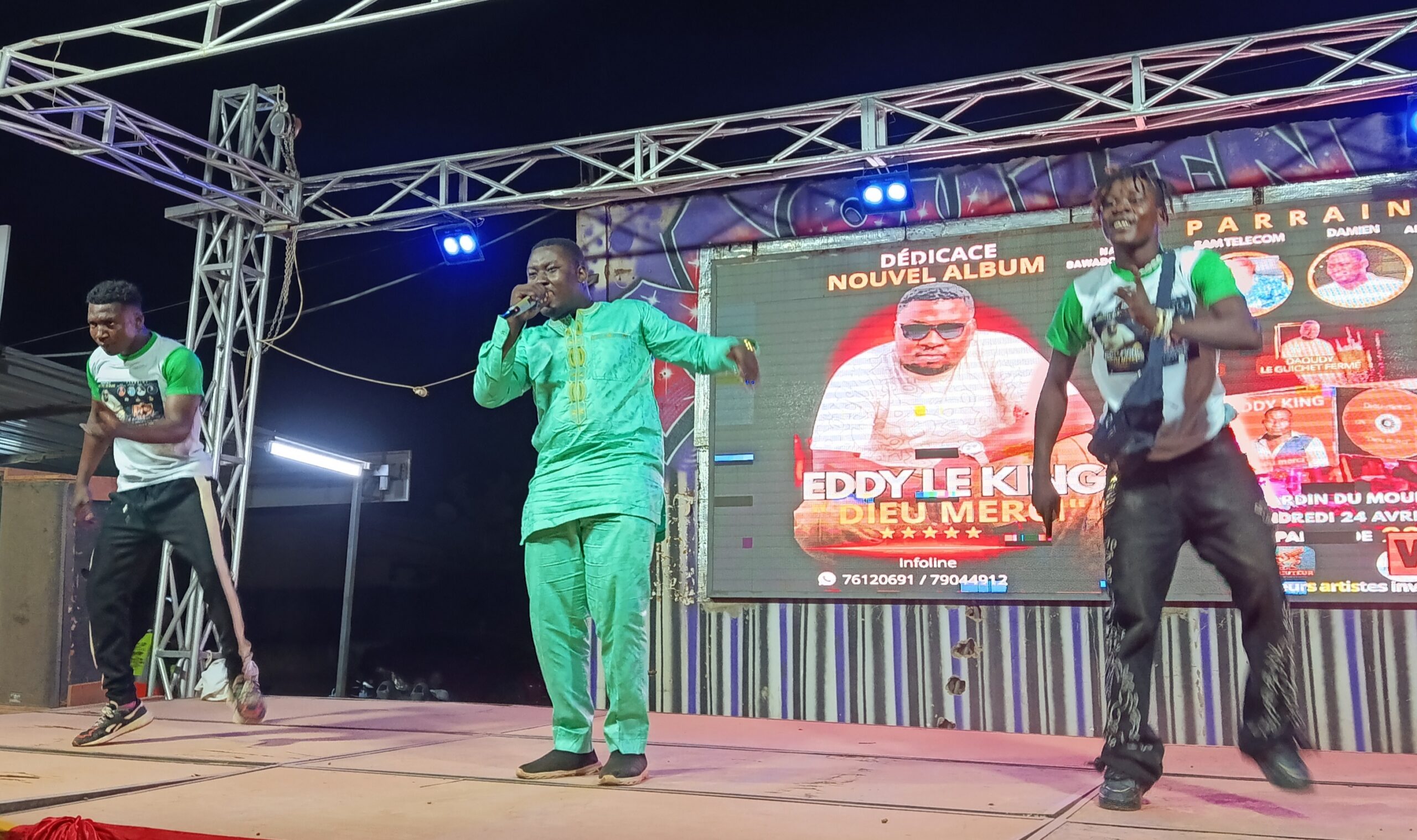 « Dieu merci » : le baptême de feu d’Eddy le King